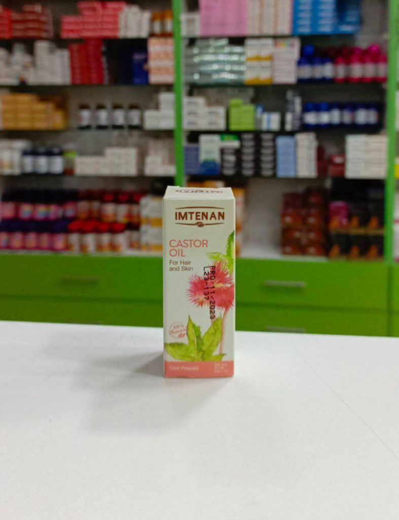 Imtenan Castor oil for hair & skin cold pressed 25 ml