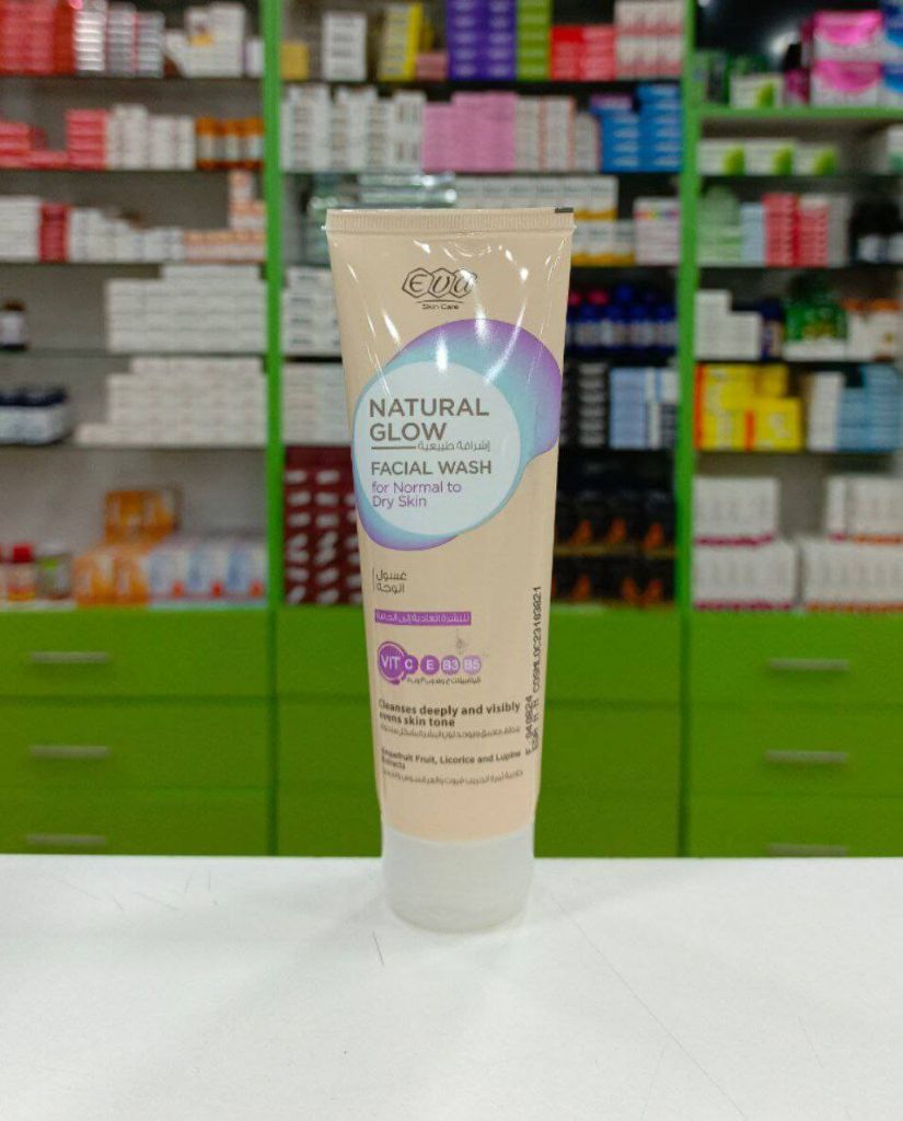 EVA Skin Care Natural glow Facial wash for normal to dry skin 100 ml