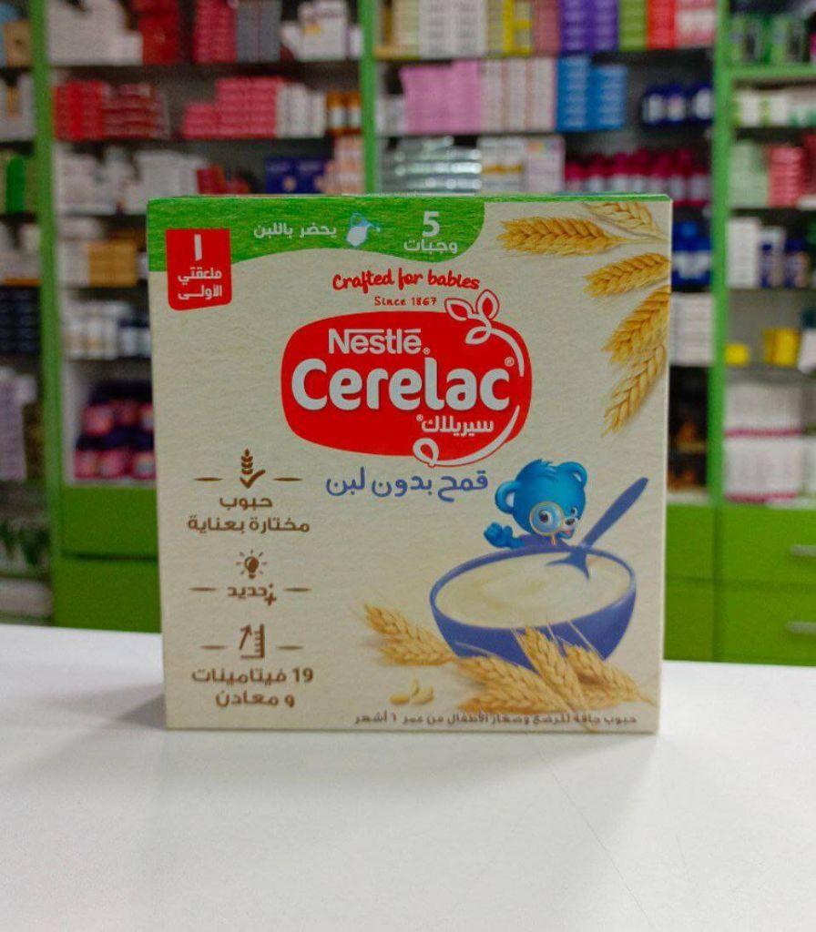 Nestle Cerelac Пшеничная безмолочная каша с 6 месяцев 5 порций