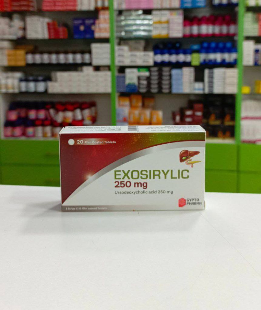 Exosirylic 250 mg 20 tablets