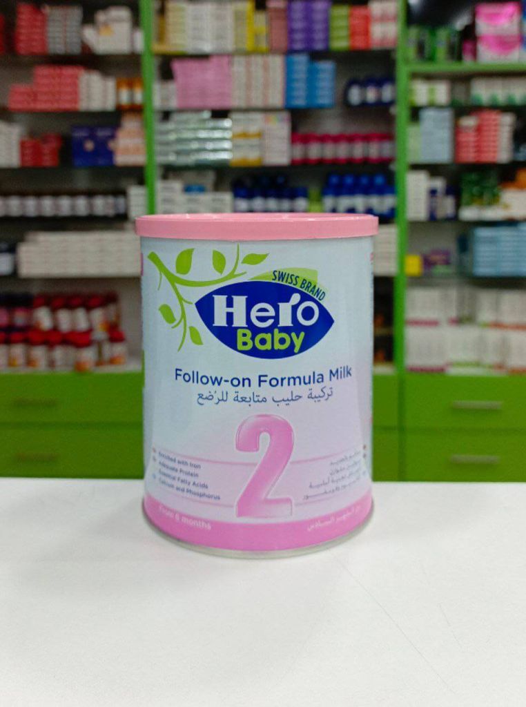 Hero Baby Детская молочная смесь №2, с 6 месяцев 400 г