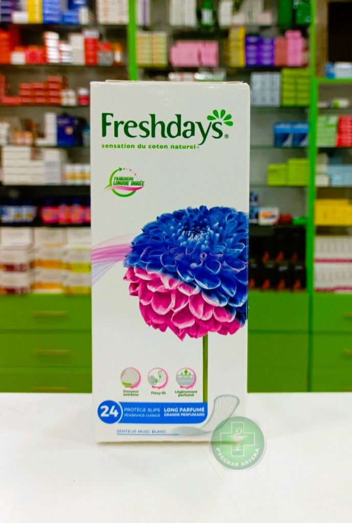 Freshdays Panty liners Long scented 24 pcs