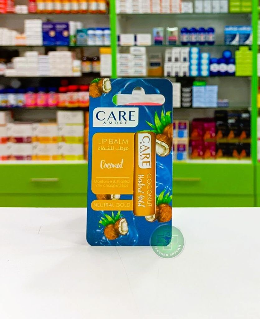 Care & More Lip balm Coconut 4 g