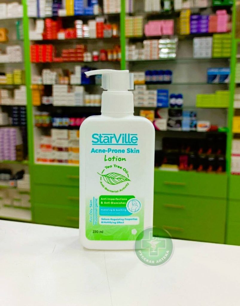 Starville Acne-prone skin lotion for face & body 230 ml