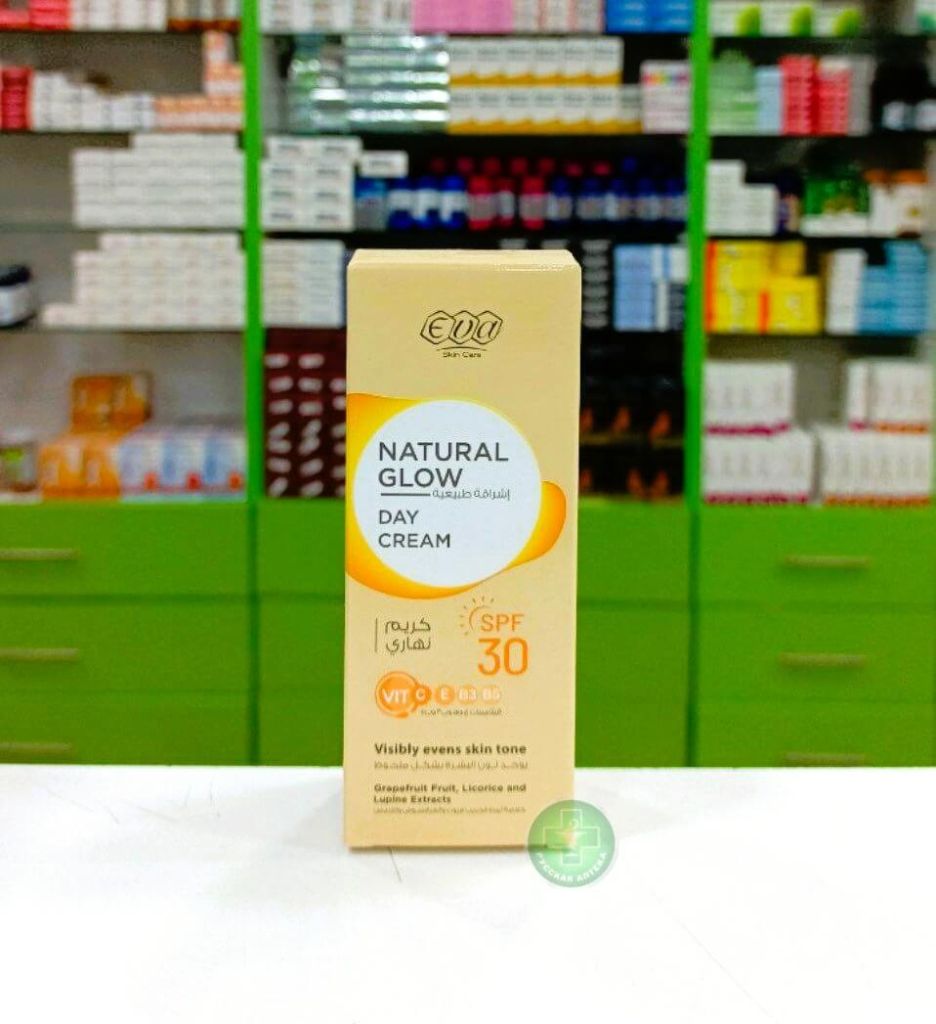 EVA Skin Care Natural glow Day cream SPF 30 with grapefruit, licorice & lupine extracts 50 gm
