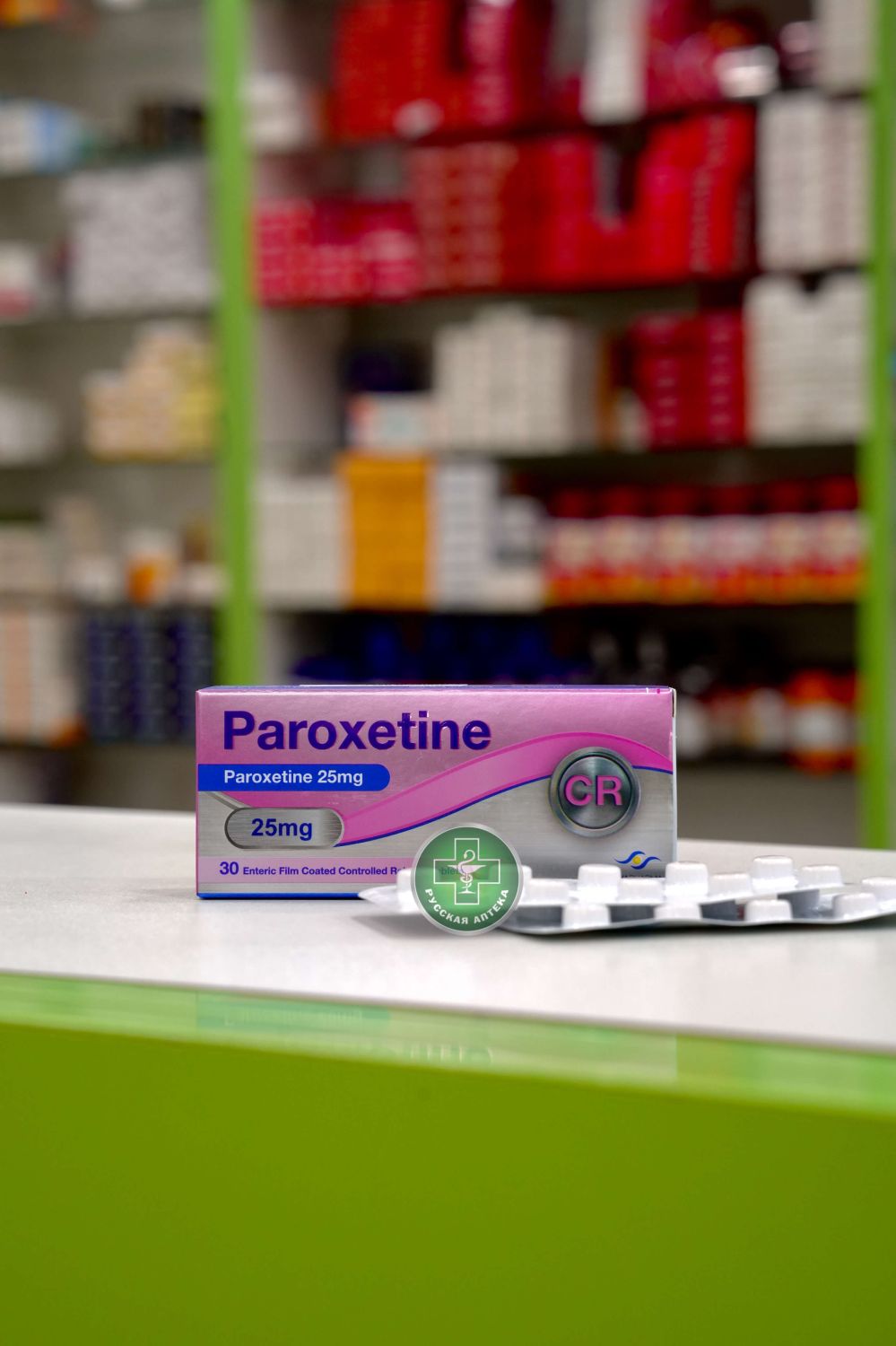 Paroxetine CR 25 mg 30 tablets