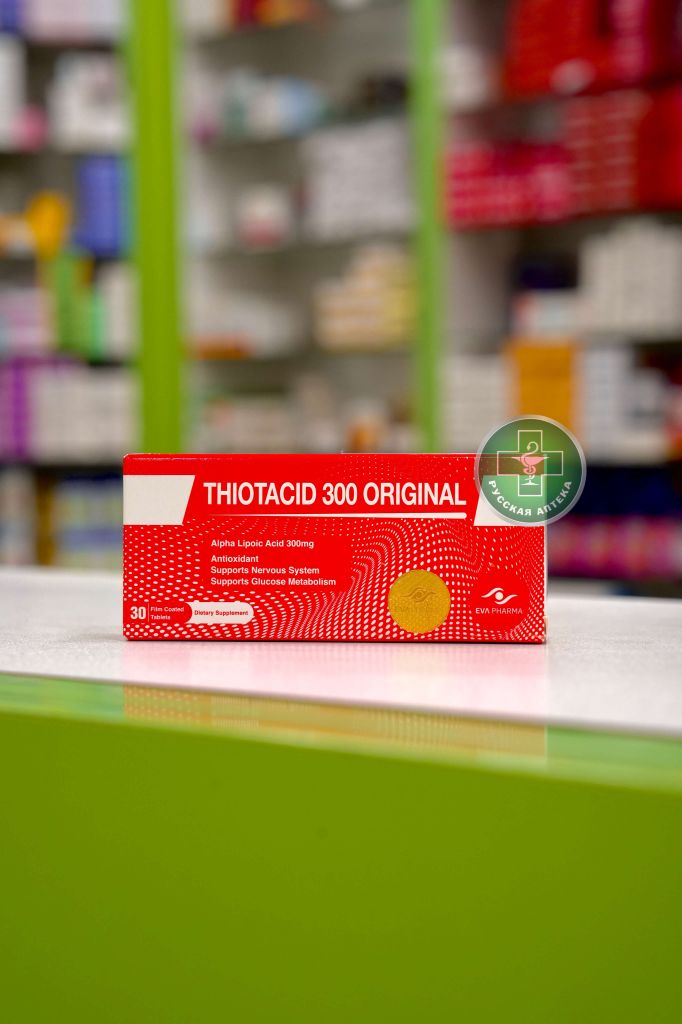 Thiotacid original 300 mg 30 tablets