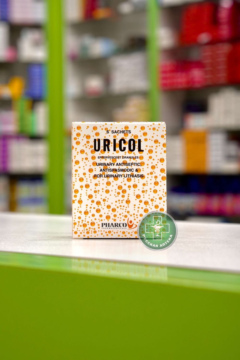 Uricol effervescent granules 6 sachets