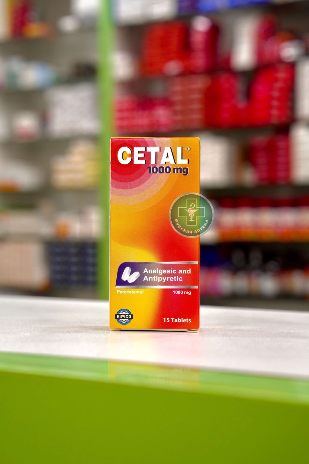 Cetal 1000 mg 15 tablets