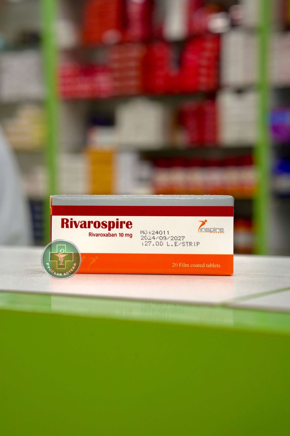 Rivarospire 10 mg 20 tablets