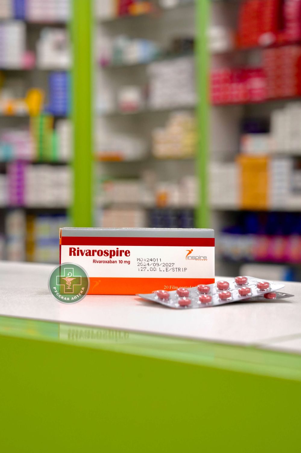 Rivarospire 10 mg 20 tablets