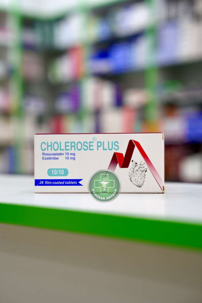 Cholerose Plus 10/10 mg 28 tablets
