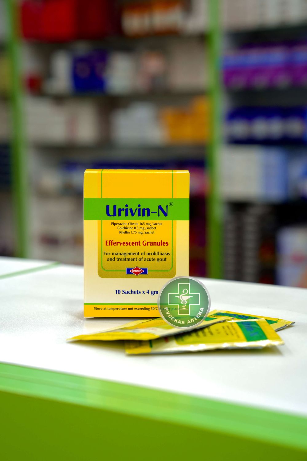 Urivin-N 10 sachets * 4 gm