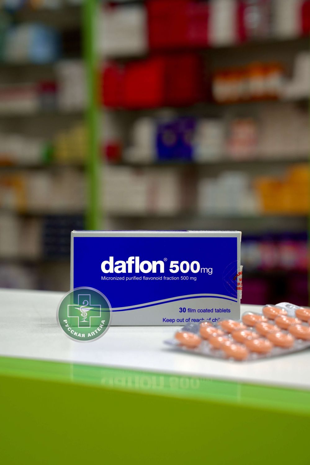 Daflon 500 mg 30 tablets