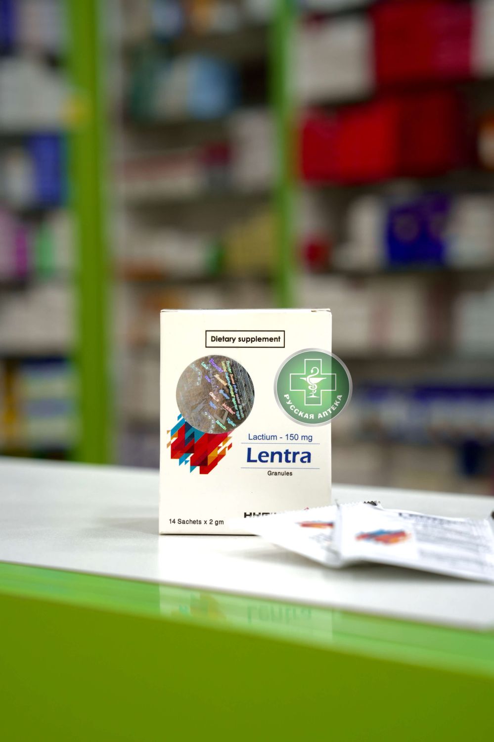 Лентра 14 саше по 2 г