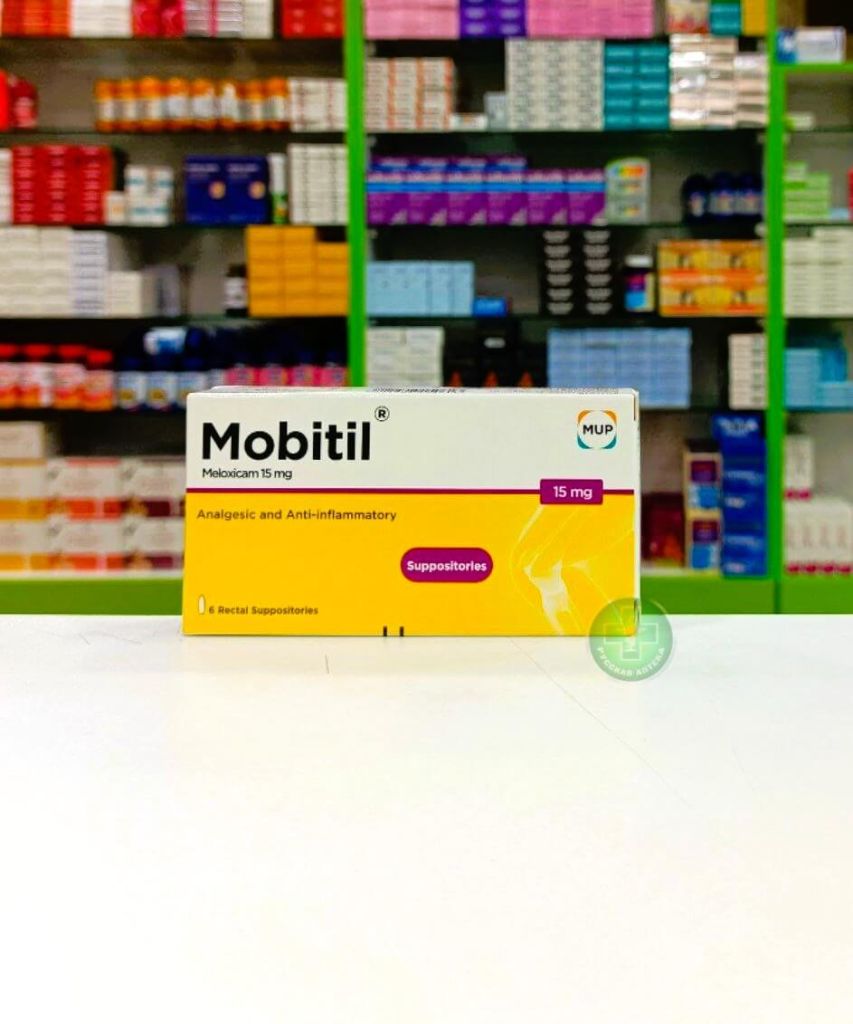 Mobitil 15 mg 6 rectal suppositories