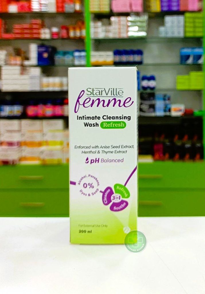 Starville Femme Intimate cleansing wash Refresh 200 ml