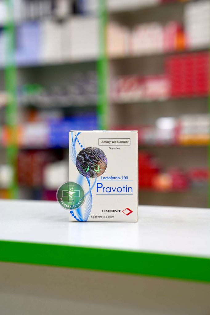 Pravotin 100 mg 14 sachets