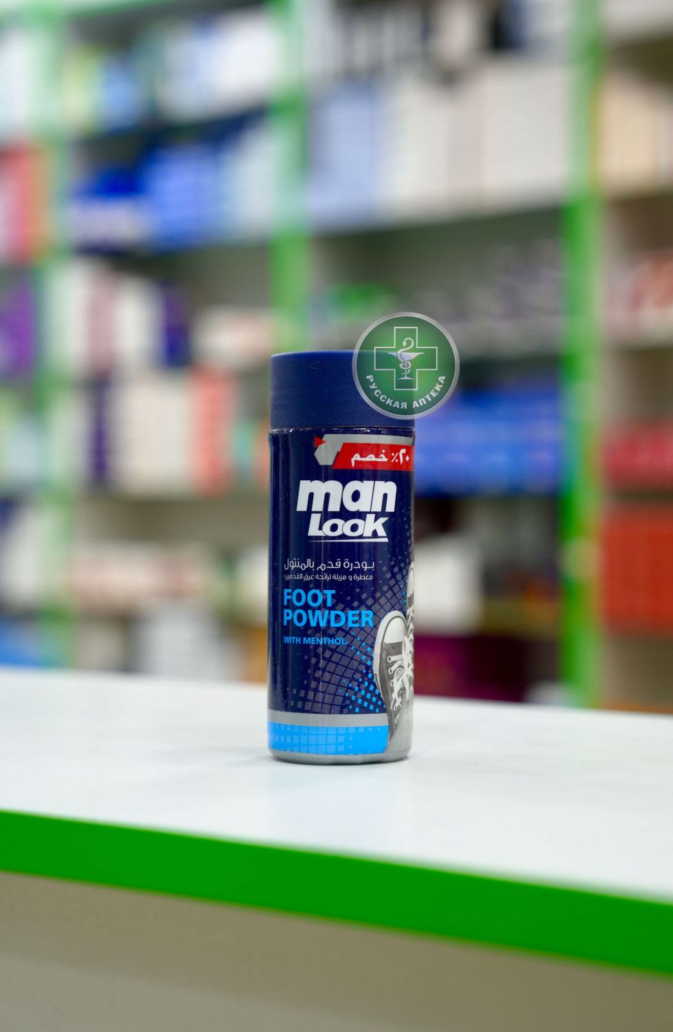 Eva Man Look Foot Powder with Menthol 50 g