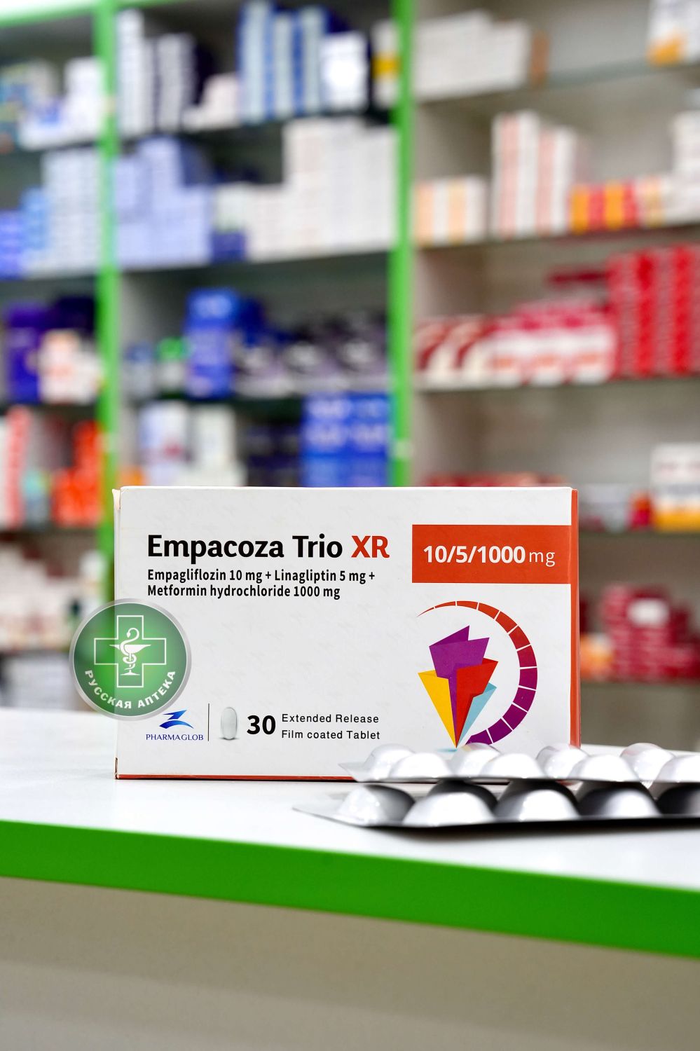 Empacoza Trio XR 10/5/1000 mg 30 tablets