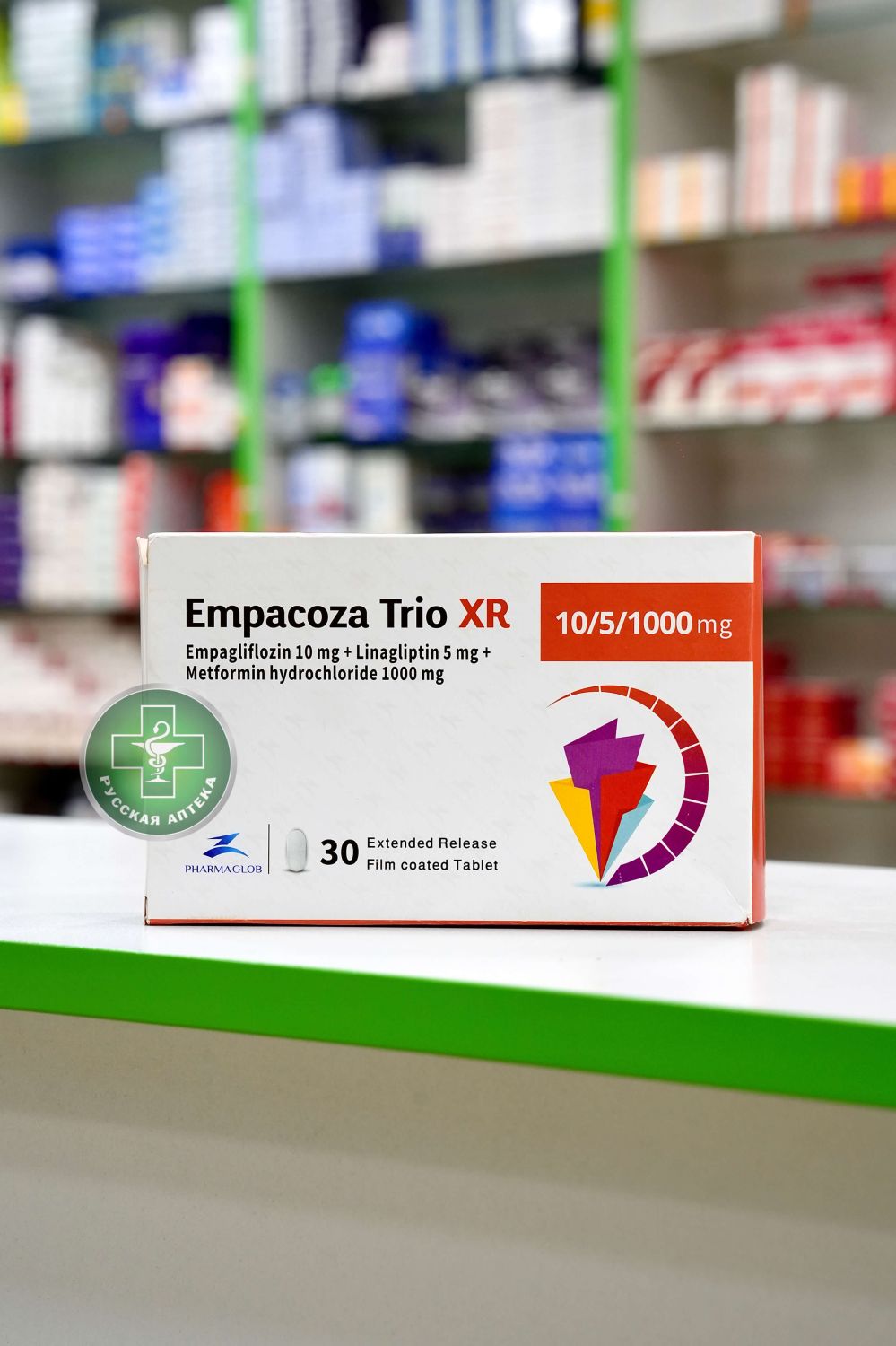 Empacoza Trio XR 10/5/1000 mg 30 tablets