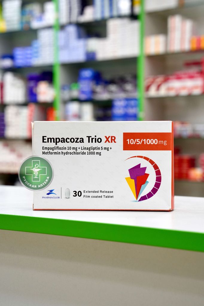Empacoza Trio XR 10/5/1000 mg 30 tablets