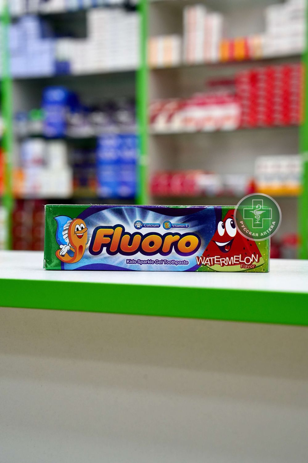 Fluoro Kids toothpaste with watermelon flavor 50 gm