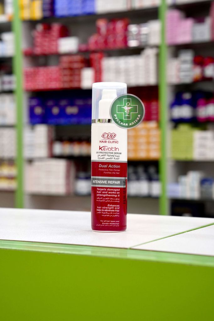 EVA Hair Clinic Keratin UV protective serum 100 ml