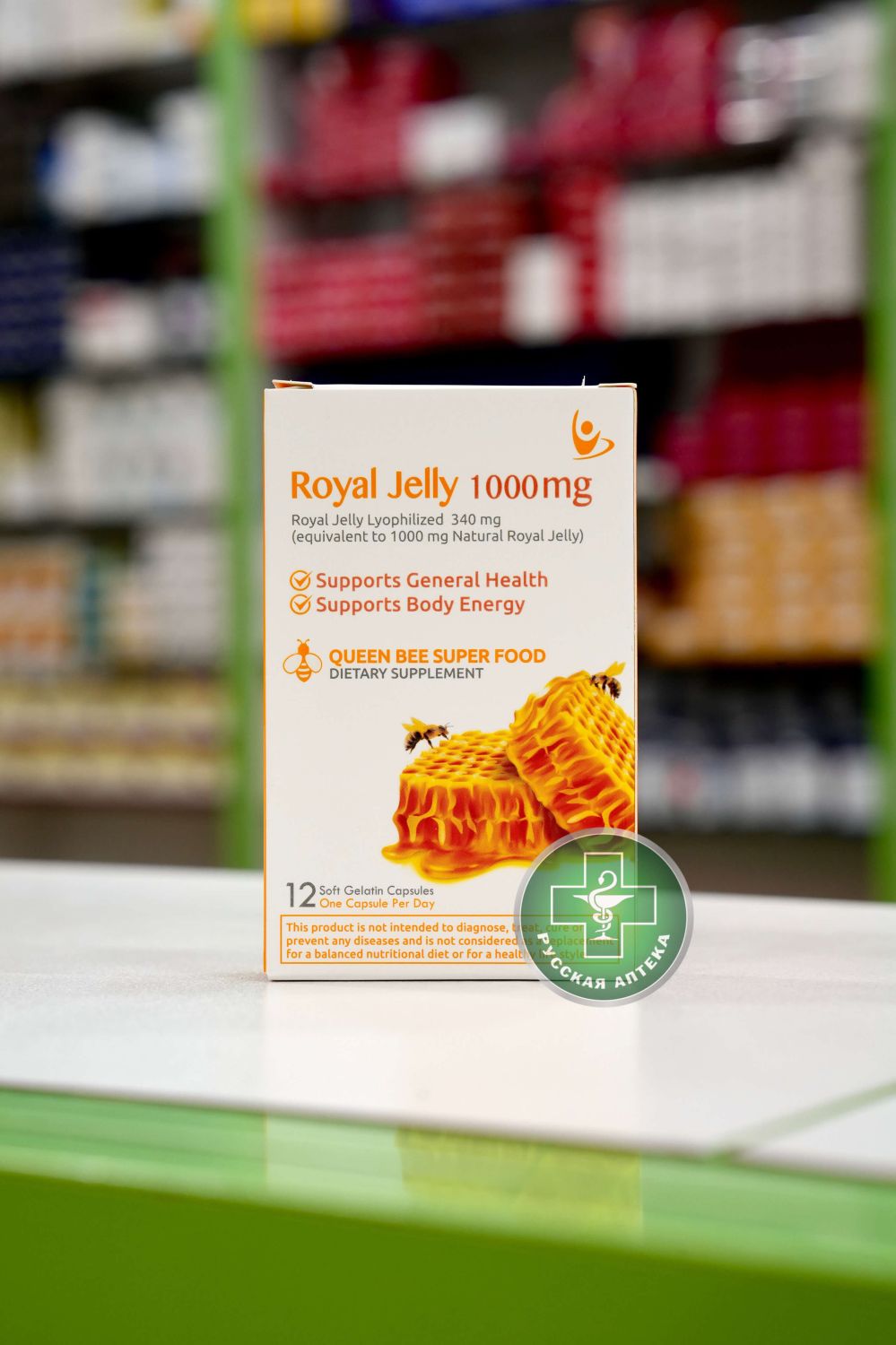Royal Jelly 1000 mg 12 capsules