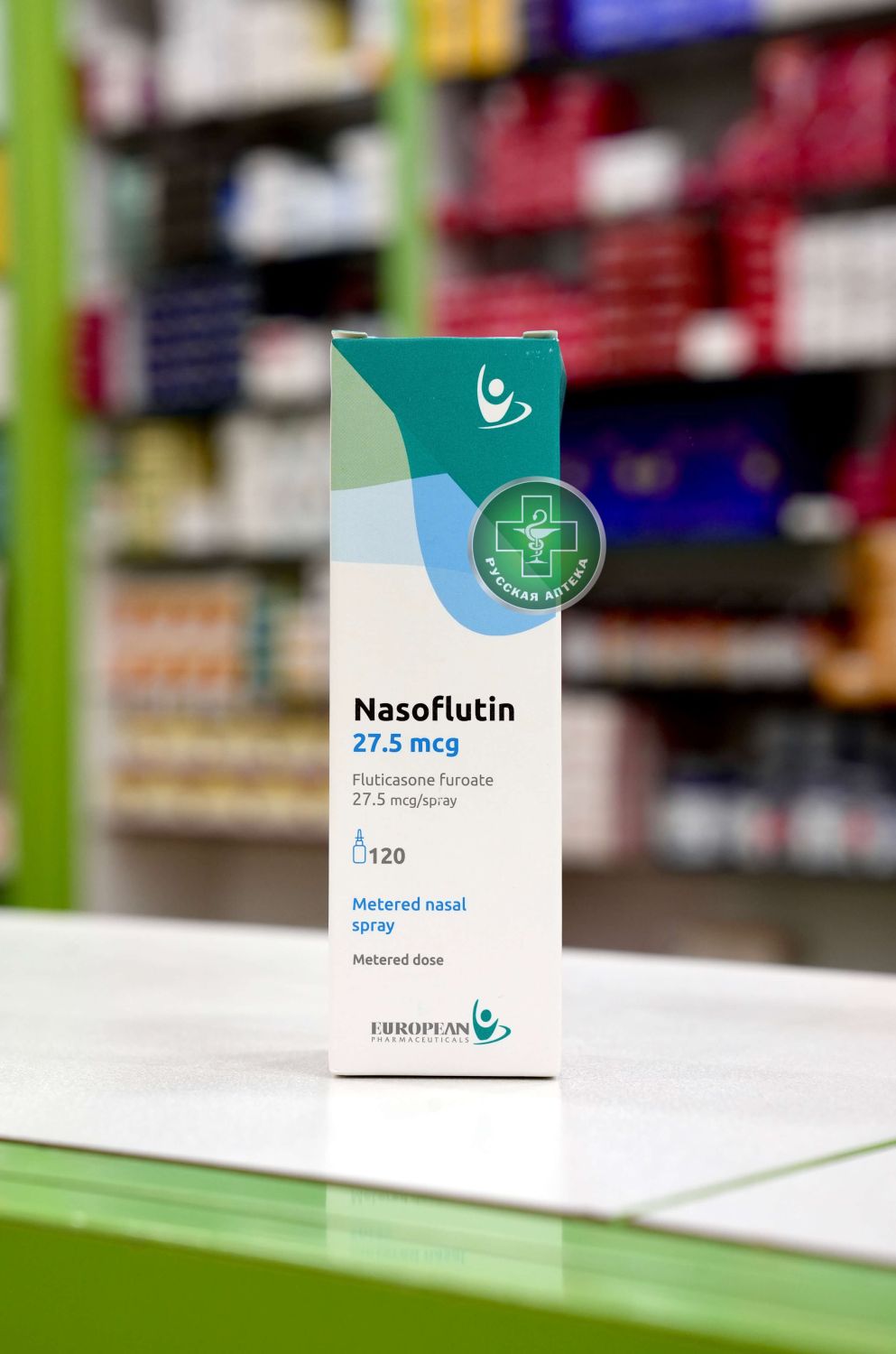 Nasoflutin nasal spray 27.5 mcg 120 doses