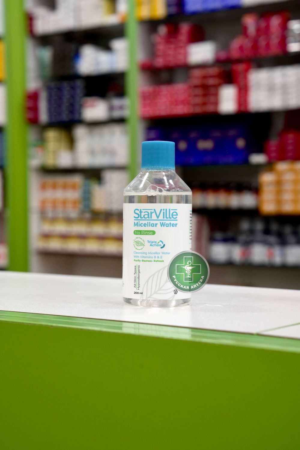 Старвилль Мицеллярная вода с витаминами В и Е 200 мл