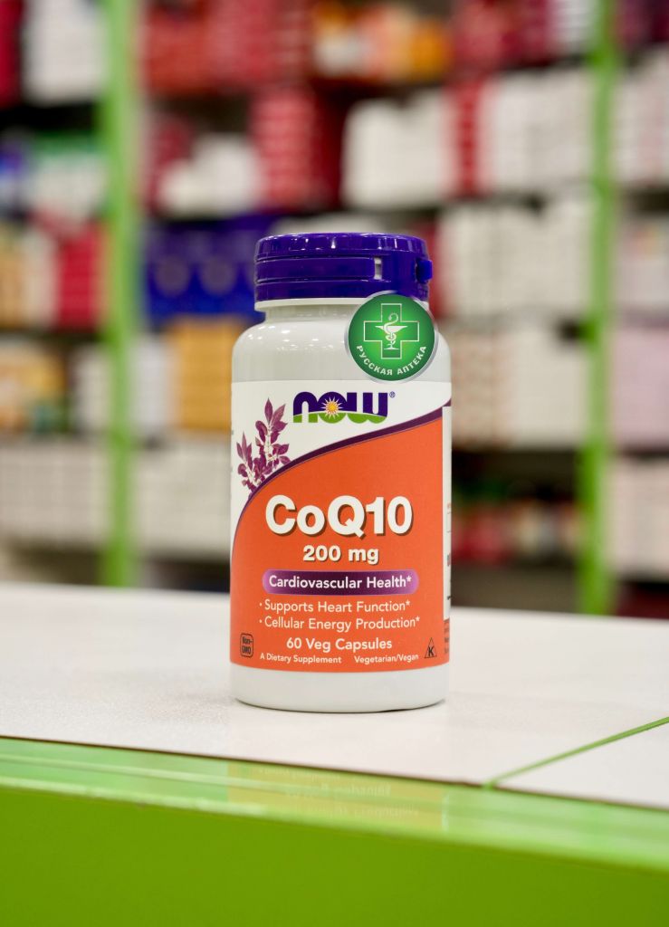 NOW Co Q10 200 mg 60 veg capsules