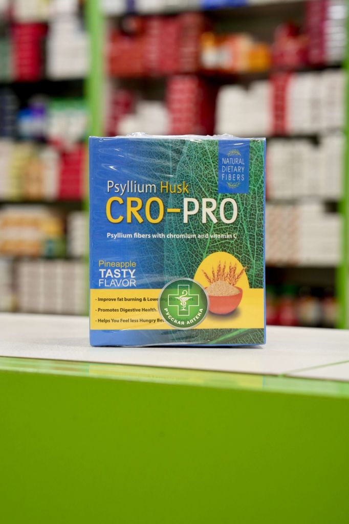 CRO-PRO Psyllium husk pineapple flavor 20 sachets