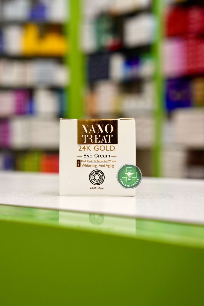 Nano Treat 24K Gold Anti-aging eye cream 15 gm