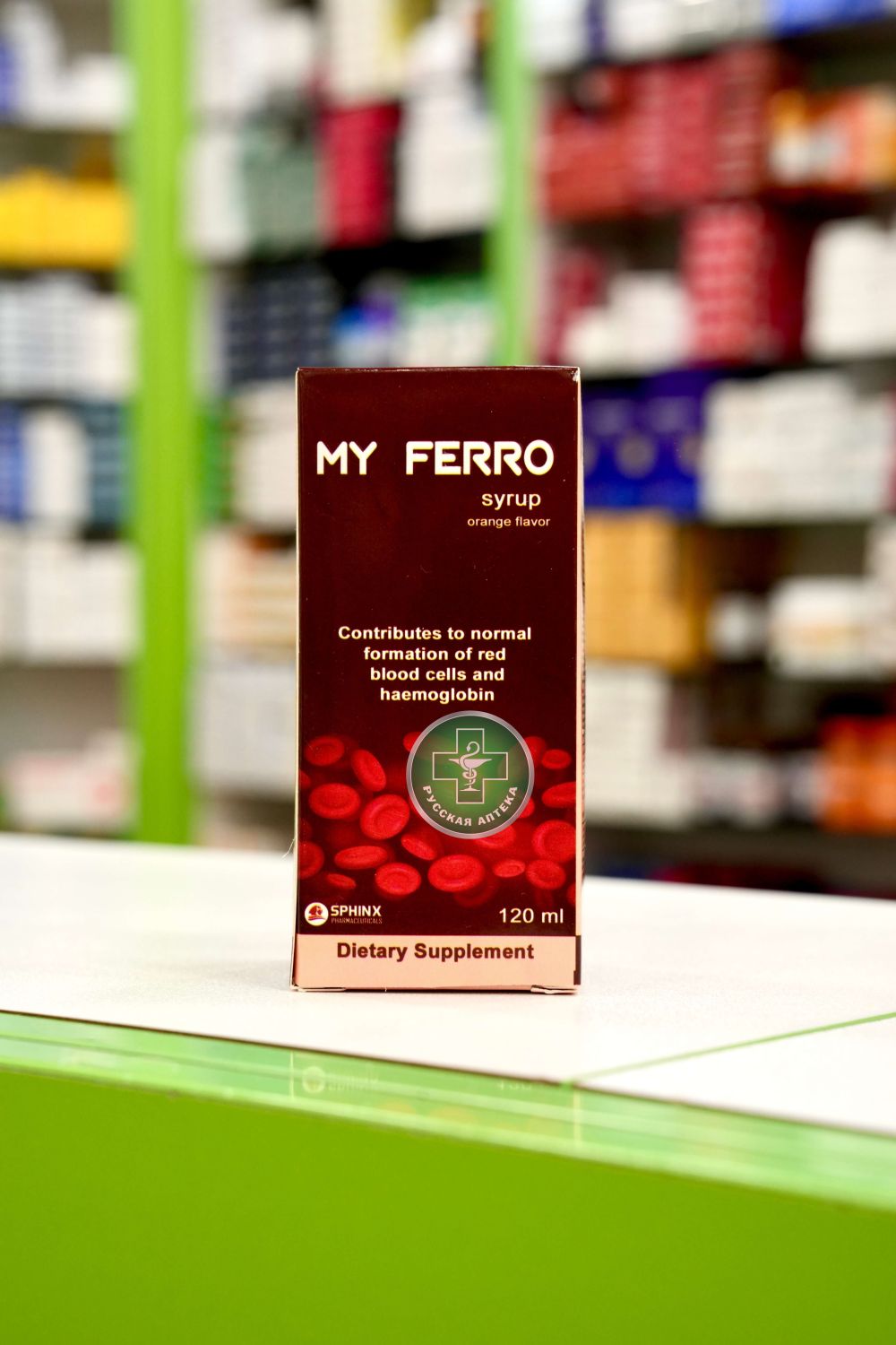 My Ferro Syrup orange flavor 120 ml