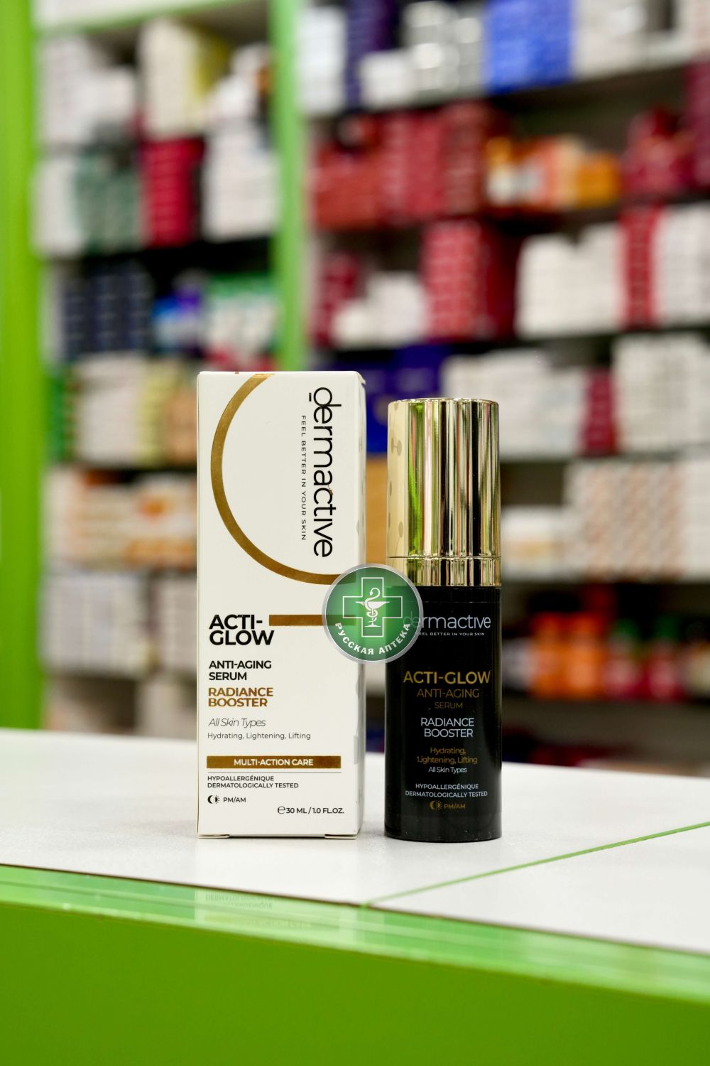 Dermactive Acti-Glow Антивозрастной крем вокруг глаз 15 мл