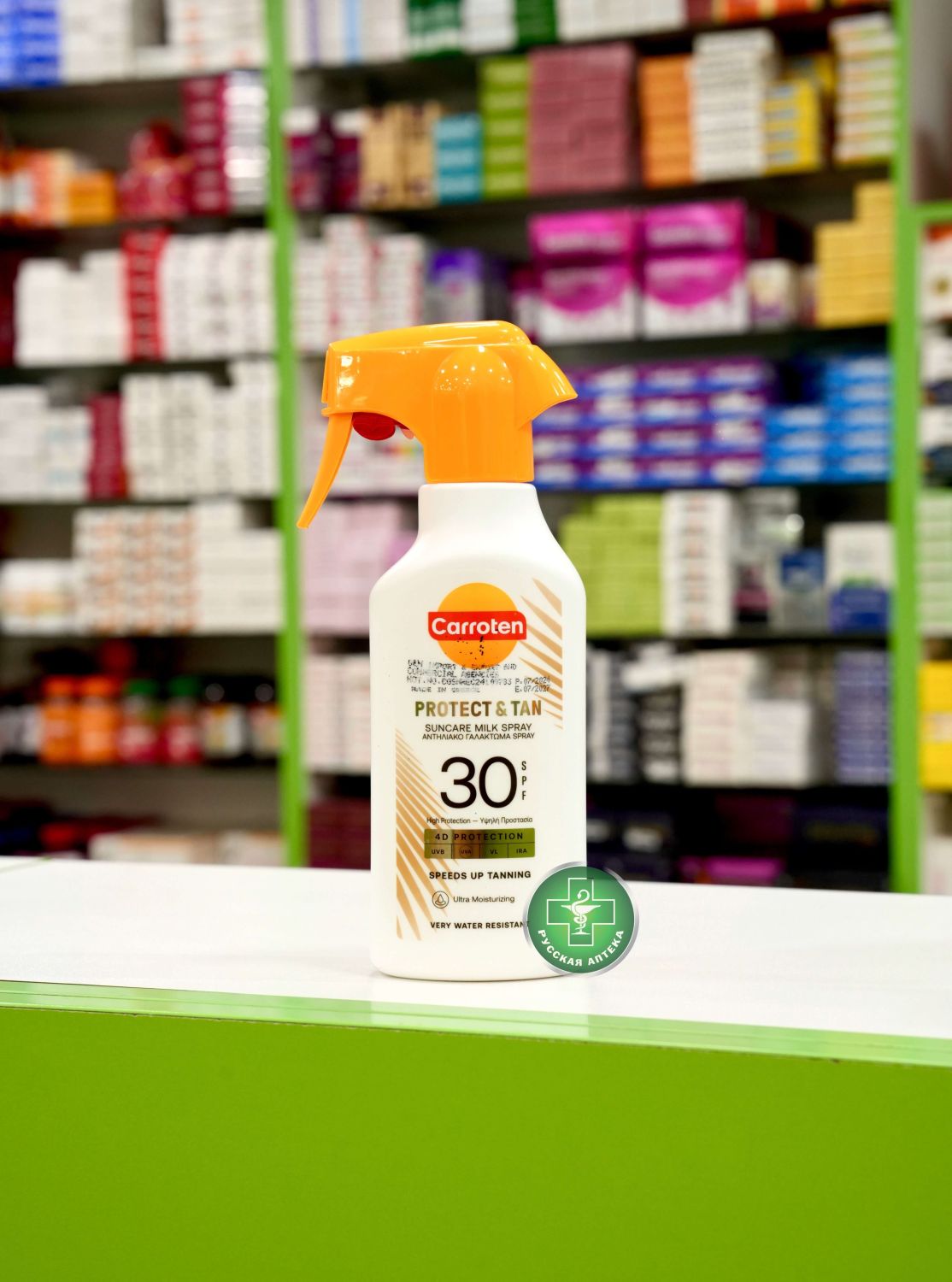 Carroten Protect & Tan Suncare milk spray 270 ml