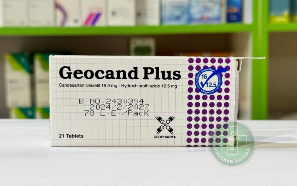 Geocand Plus 16/12.5 mg 21 tablets