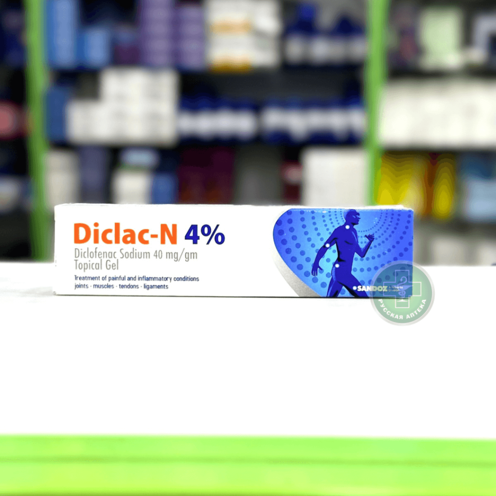 Diclac-N 4% topical gel 30 g