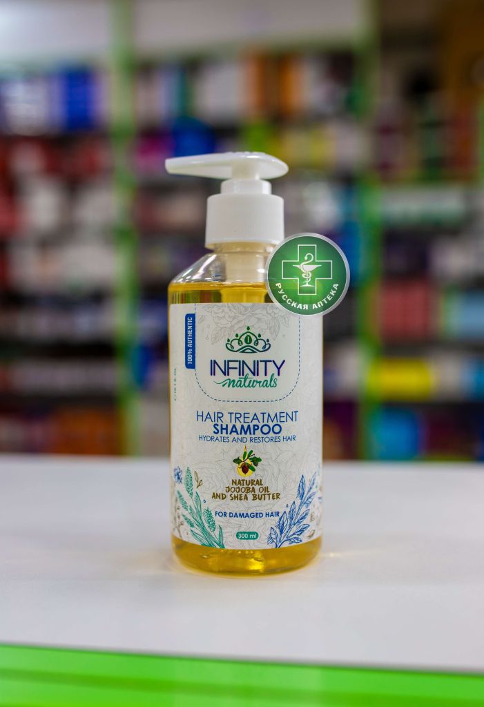 Infinity Naturals Shampoo for damaged hair with Jojoba oil & Shea butter 300 ml