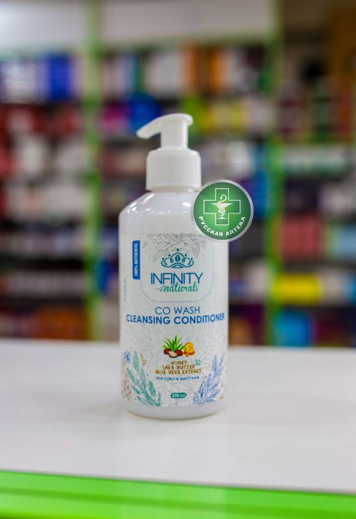 Infinity Naturals Co Wash Moisturizing Conditioner for Curly and Wavy Hair with Honey, Shea Butter & Aloe Vera 270 ml