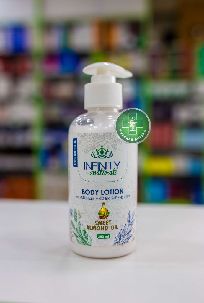 Infinity Naturals Moisturizing body lotion with sweet almond oil & shea butter 250 ml