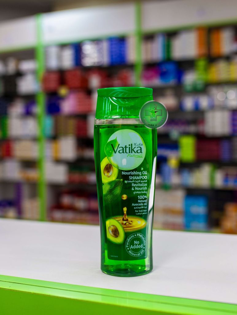 Vatika Nourishing oil shampoo with avocado oil for dull hair 425 ml