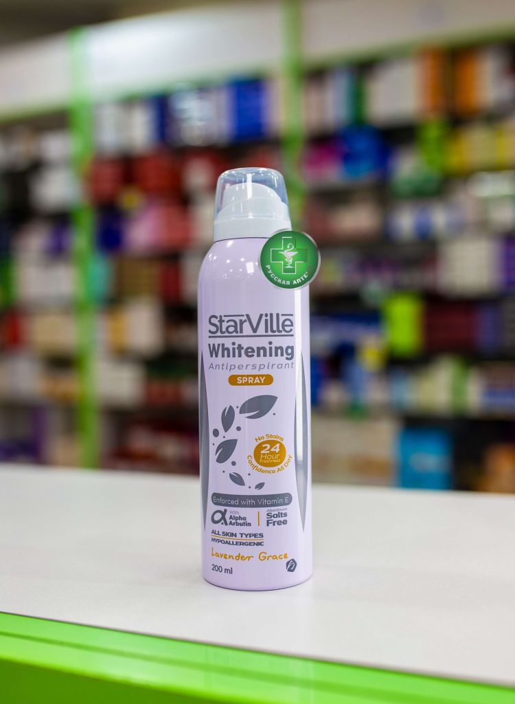 Starville Whitening antiperspirant spray Lavender grace 150 ml