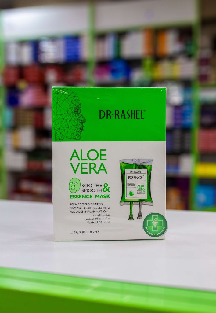 Dr. Rashel Aloe vera soothe smooth & essence mask 5 pcs