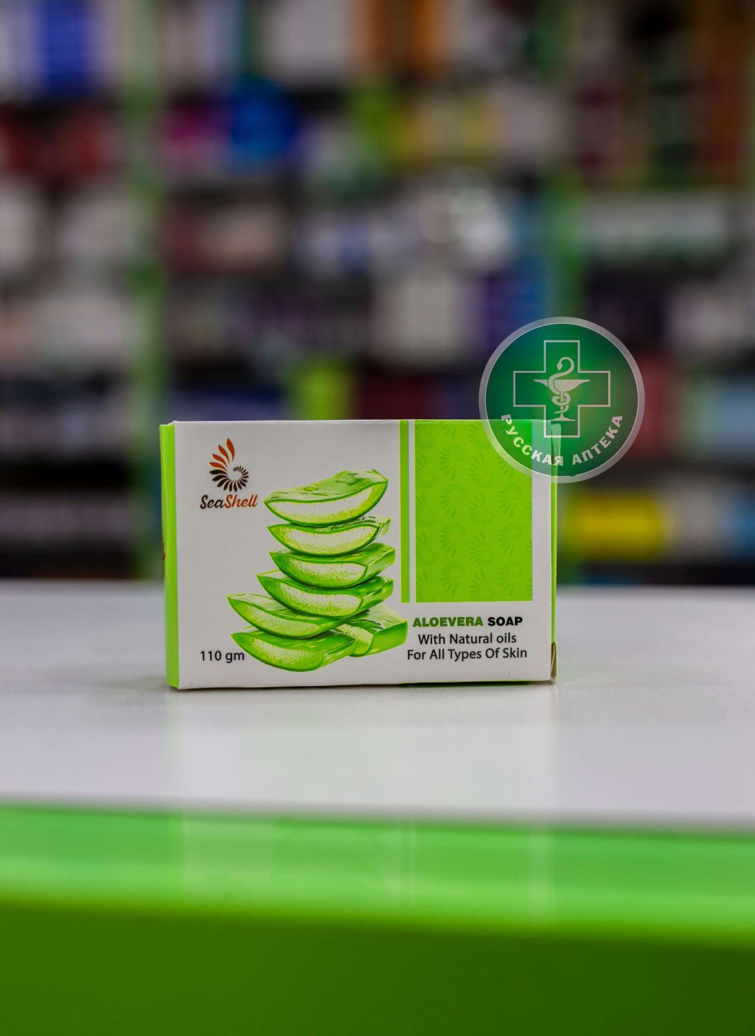 Sea Shell Aloe Vera Soap 110 gm