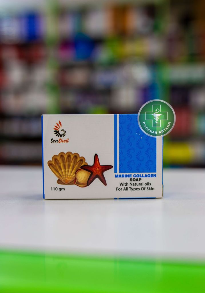 Sea Shell Marine collagen soap Lifting & hydration 110 g