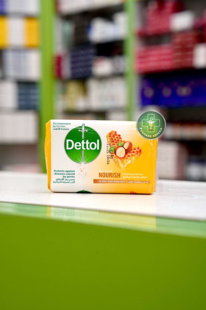Dettol Nourish Moisturizing soap with honey & shea butter 115 g