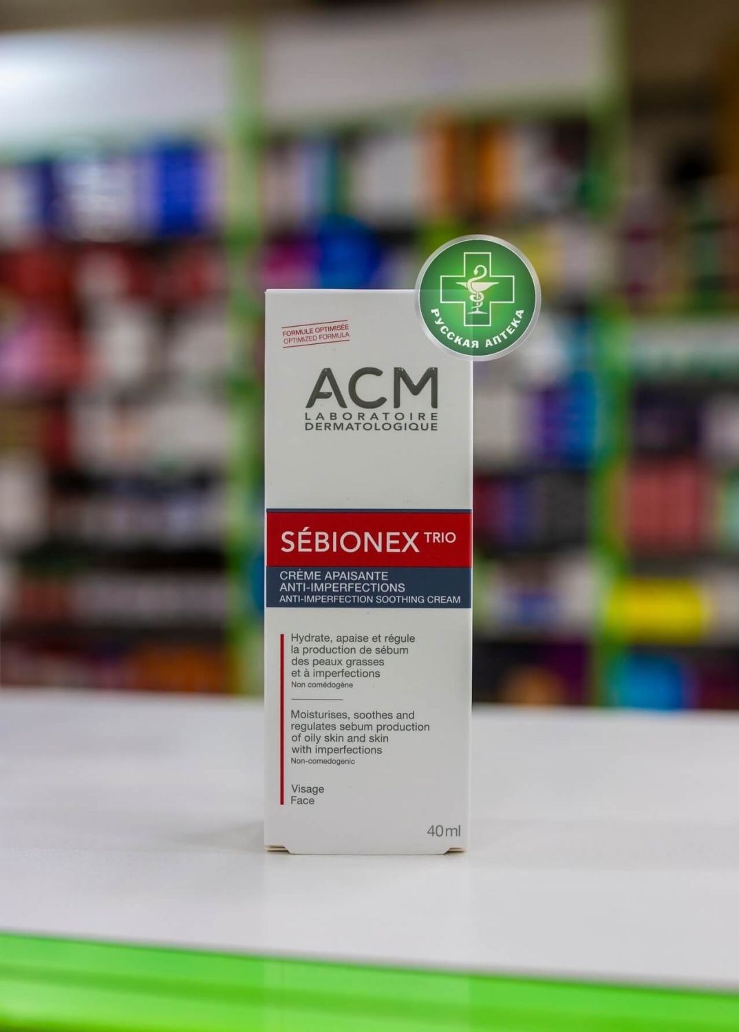 ACM Sebionex Trio Corrective anti-acne cream for oily and combination skin 40 ml