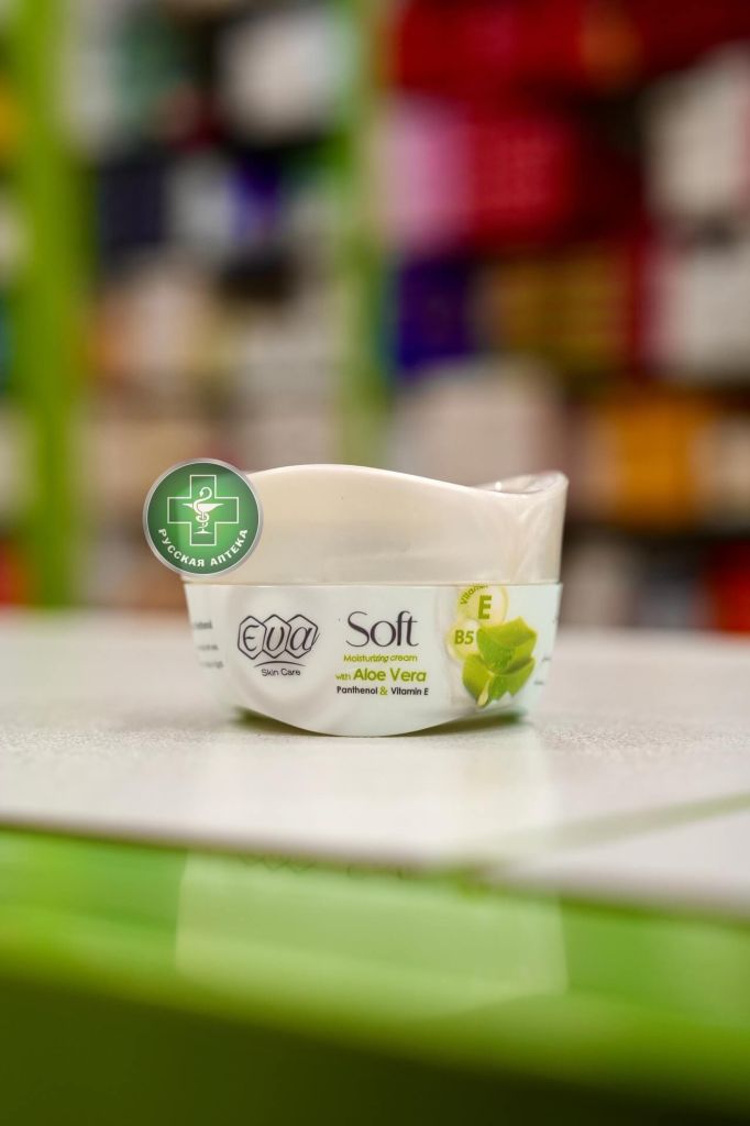 Eva Skin Care Moisturizing face and body cream with Aloe vera, panthenol, and vitamin E 20 g
